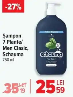 Carrefour Șampon 7 Plante/ Men Clasic, Schauma Ofertă