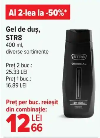 Carrefour Gel de duș, STR8 Ofertă