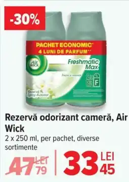 Carrefour Rezervă odorizant cameră, Air Wick Ofertă