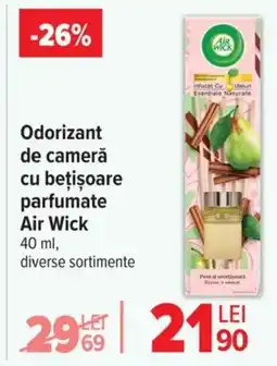 Carrefour Odorizant de cameră cu beţişoare parfumate Air Wick Ofertă