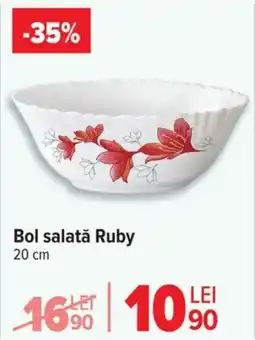 Carrefour Bol salată Ruby Ofertă