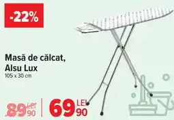 Carrefour Masă de călcat, Alsu Lux Ofertă