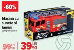 Maşină cu sunete şi lumini
