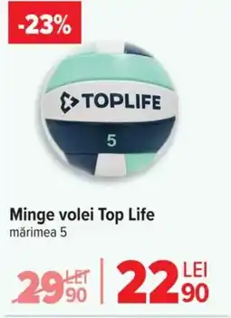 Carrefour Minge volei Top Life Ofertă