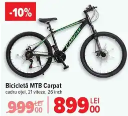 Carrefour Bicicletă MTB Carpat Ofertă