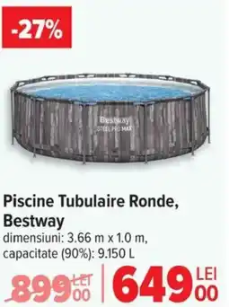 Carrefour Piscine Tubulaire Ronde, Bestway Ofertă