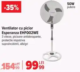 Ventilator cu picior Esperanza EHF002WE
