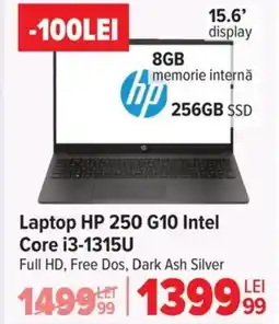 Carrefour Laptop HP 250 G10 Intel Core i3-1315U Ofertă