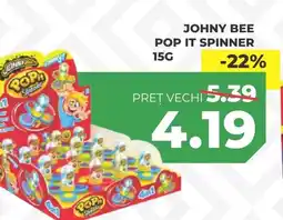 Johny bee pop it spinner