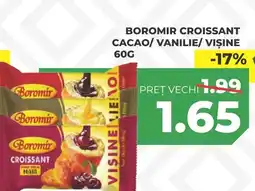 Simos Boromir croissant cacao/ vanilie/vişine Ofertă