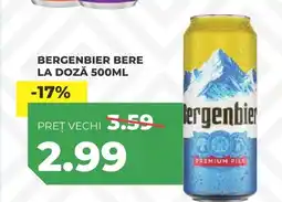 Simos Bergenbier bere la doză Ofertă