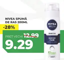 Simos Nivea spumă de ras Ofertă