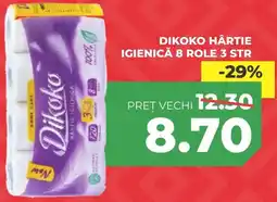 Simos Dikoko hârtie igienică Ofertă