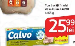 Supeco Ton bucăți în ulei de măsline CALVO Ofertă