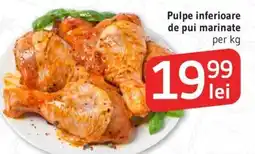 Supeco Pulpe inferioare de pui marinate Ofertă