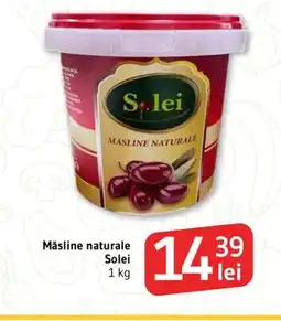 Supeco Măsline naturale Solei Ofertă