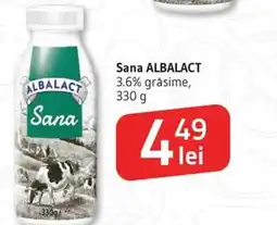 Supeco Sana ALBALACT 3.6% grăsime Ofertă