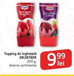Supeco Topping de îngheţată DR.OETKER Ofertă
