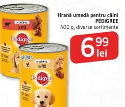 Supeco Hrană umedă pentru câini PEDIGREE Ofertă
