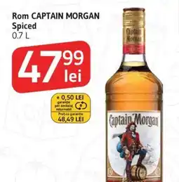 Supeco Rom CAPTAIN MORGAN Spiced Ofertă
