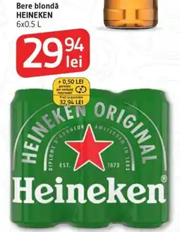 Supeco Bere blondǎ HEINEKEN Ofertă