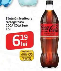 Supeco Băutură răcoritoare carbogazoasă COCA COLA Zero Ofertă