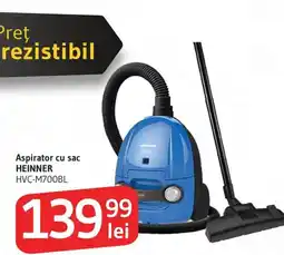 Supeco Aspirator cu sac HEINNER HVC-M700BL Ofertă