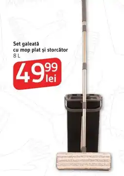 Supeco Set galeatǎ cu mop plat şi storcător Ofertă