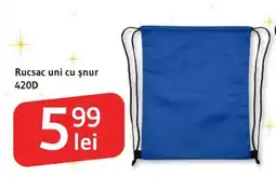 Supeco Rucsac uni cu şnur 420D Ofertă