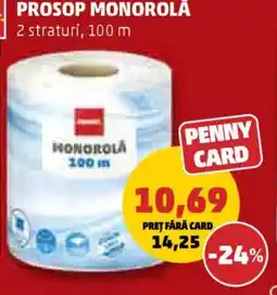Penny Prosop monorolă Ofertă