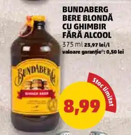 Penny Bundaberg bere blondă cu ghimbir fără alcool Ofertă