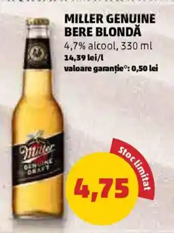 Penny Miller genuine bere blondă Ofertă