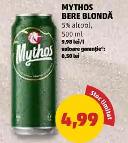 Mythos bere blondă