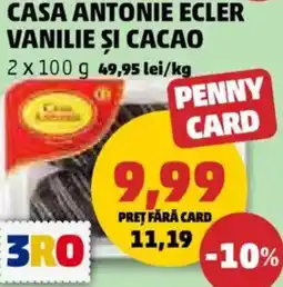 Penny Casa antonie ecler vanilie și cacao Ofertă
