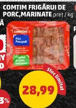 Penny Comtim frigărui de porc marinate Ofertă