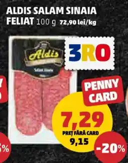 Penny Aldis salam sinaia feliat Ofertă