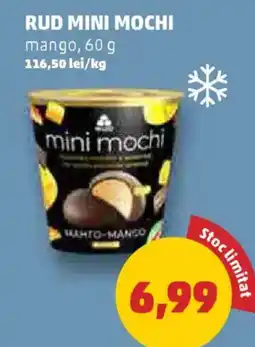 Penny Rud mini mochi mango Ofertă