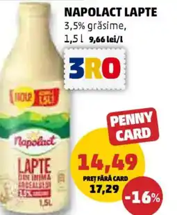 Penny Napolact lapte Ofertă
