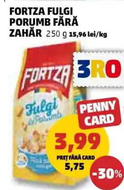 Penny Fortza fulgi porumb fără zahar Ofertă