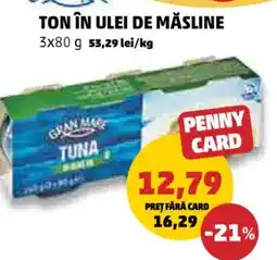 Penny Ton în ulei de măsline Ofertă