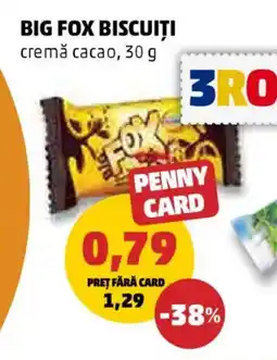 Penny Big fox biscuiți Ofertă