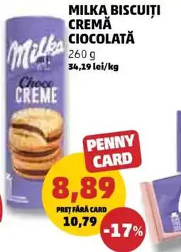 Penny Milka biscuiți cremă ciocolată Ofertă