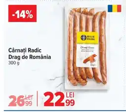 Carrefour Market Cârnaţi Radic Drag de România Ofertă