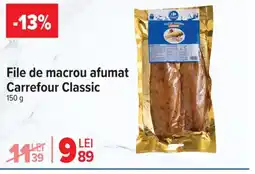 Carrefour Market File de macrou afumat Carrefour Classic Ofertă