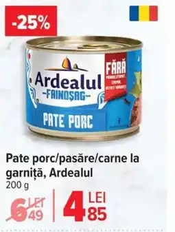Pate porc/pasǎre/carne la garniţă, Ardealul