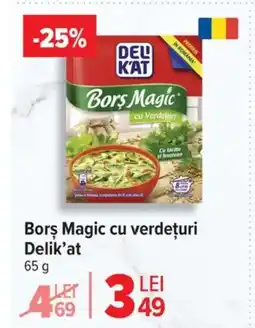 Borş Magic cu verdețuri Delik'at