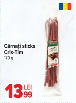 Carrefour Market Cârnaţi sticks Cris-Tim Ofertă