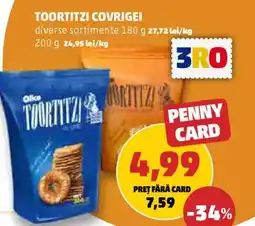 Penny Toortitzi covrigei Ofertă