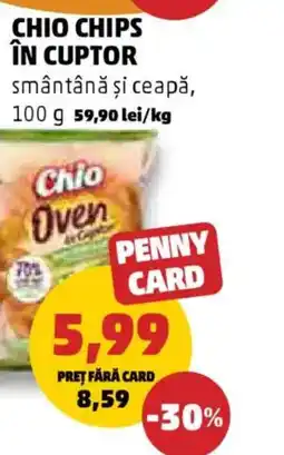 Penny Chio chips în cuptor smântână şi ceapă Ofertă