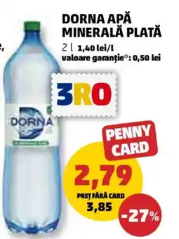 Penny Dorna apă minerală plată Ofertă